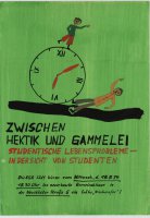 ESG-Plakat &quot;Zwischen Hektik und Gammelei&quot;