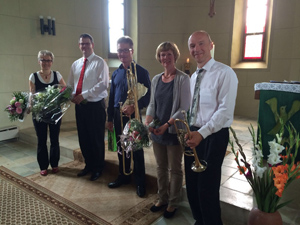 Einweihung der Orgel in Pechau Einweihung Orgel 2016 online